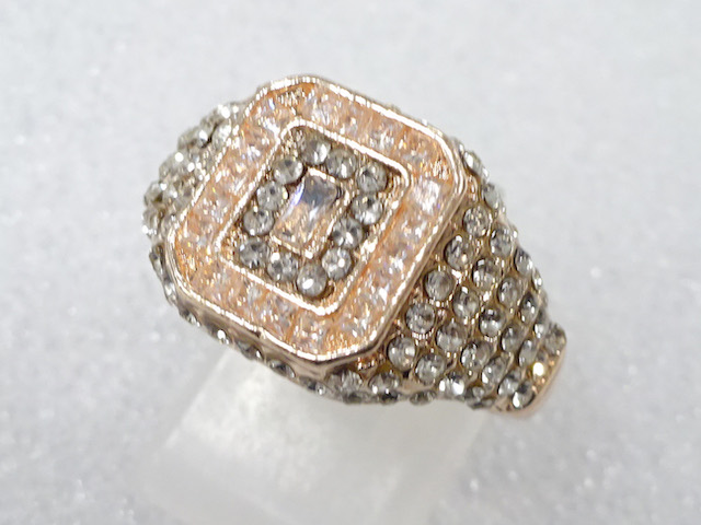 CRYSTAL FASHION RING / JP SIZE 17
